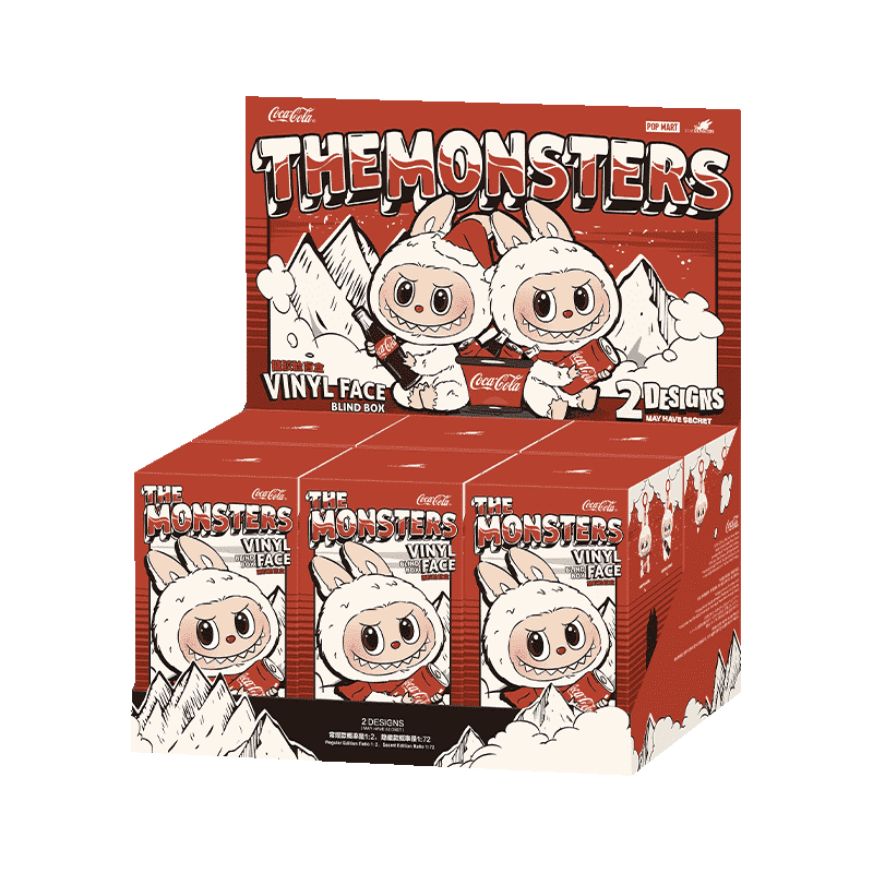 THE MONSTERS COCA-COLA SERIES-Vinyl Face Blind Box (Pack of 6)