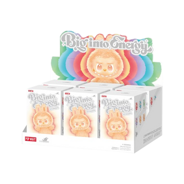 POP MART The Monsters Big into Energy Series-Vinyl Plush Pendant Blind Box (Pack of 6)