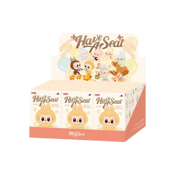 POP MART The Monsters Have a Seat Vinyl Plush Blind Box Figures (Pack of 6)